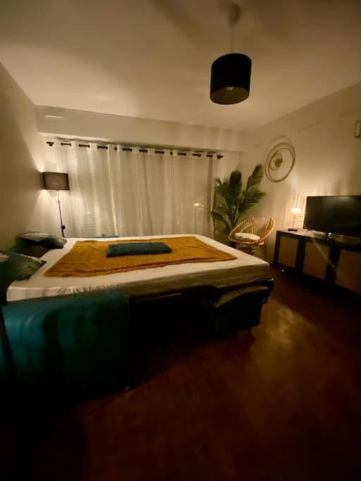 Studio Entre Mer Et Dunes Avec Balcon Vue Laterale Mer 50M Plage Pour 3 Pers Wifi Menage Compris Fort-Mahon-Plage Exterior photo