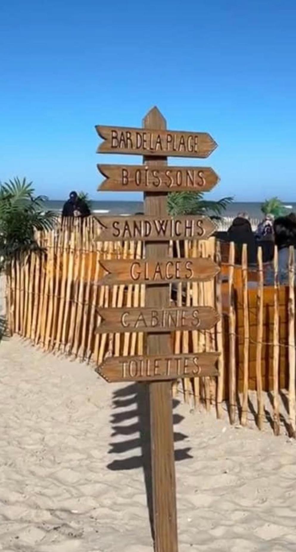 Studio Entre Mer Et Dunes Avec Balcon Vue Laterale Mer 50M Plage Pour 3 Pers Wifi Menage Compris Fort-Mahon-Plage Exterior photo